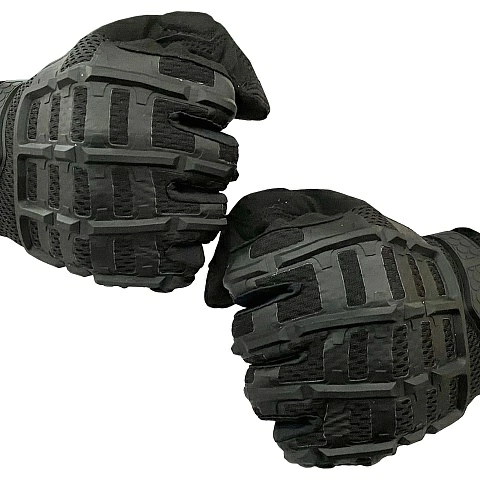 Перчатки полнопалые черные