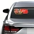 Наклейка на авто "Спасибо Деду за Победу!" 475х175 мм, Флаг Победа