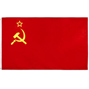 Флаг СССР Серп 90х135см