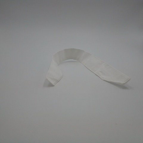 Подворотничок пошивочный бязь цв.белый 48*4 см фото