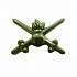 Эмблема петличная металл Сухопутные войска н/о фото